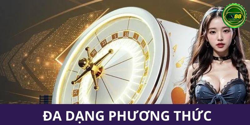Đa dạng phương thức thanh toán